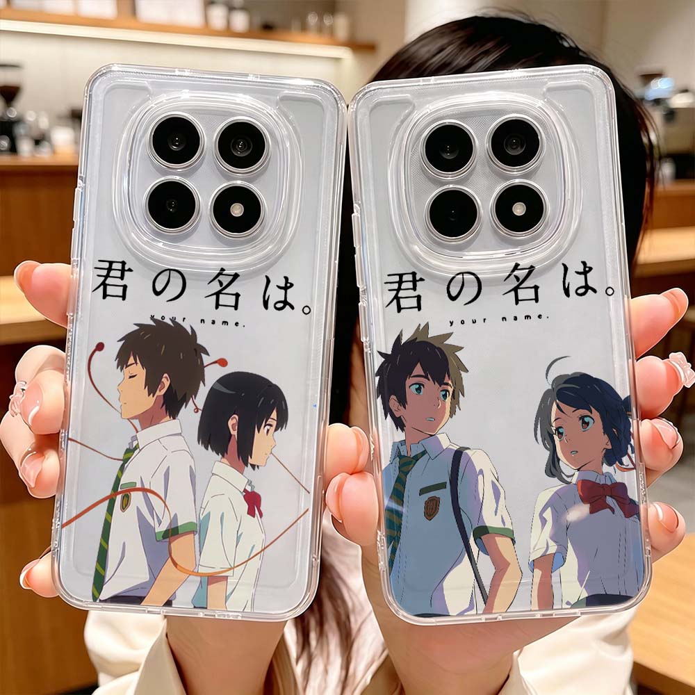 Phone Cases Xiaomi 15 - เคสโทรศัพท์ใสป้องกันลายอนิเมะยอดนิยม Your Name สำหรับ Xiaomi Redmi