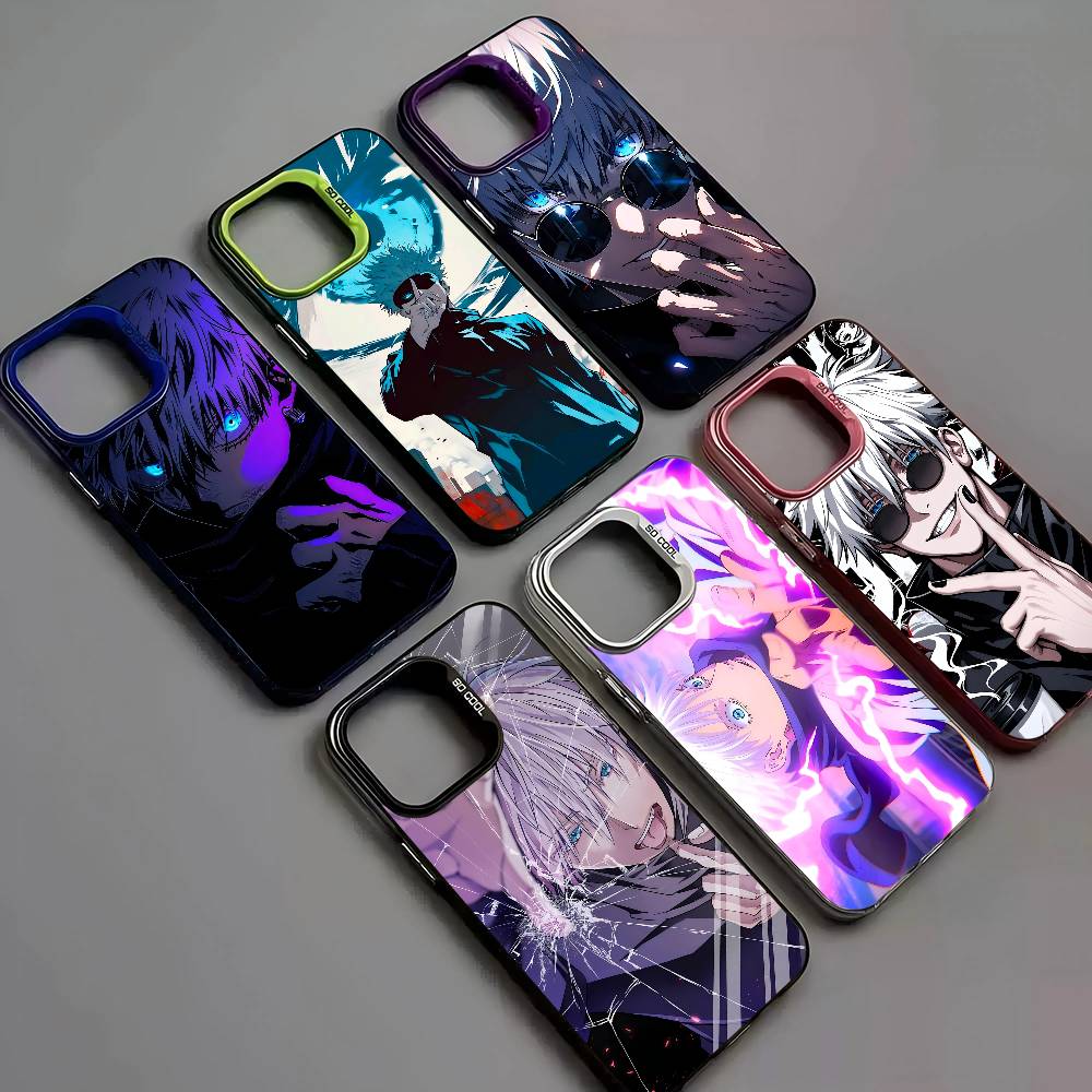 Phone Cases Jujutsu Kaisen - เคสโทรศัพท์ลายอนิเมะ ซาโตรุ โกโจ จากเรื่อง จูจุสึ ไคเซ็น