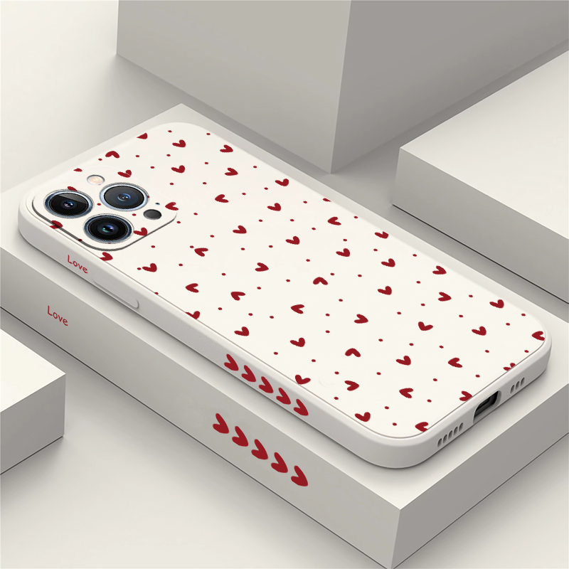 Phone Cases For Iphone 16 - เคสโทรศัพท์ลายหัวใจ สำหรับ iPhone 17 16 Pro