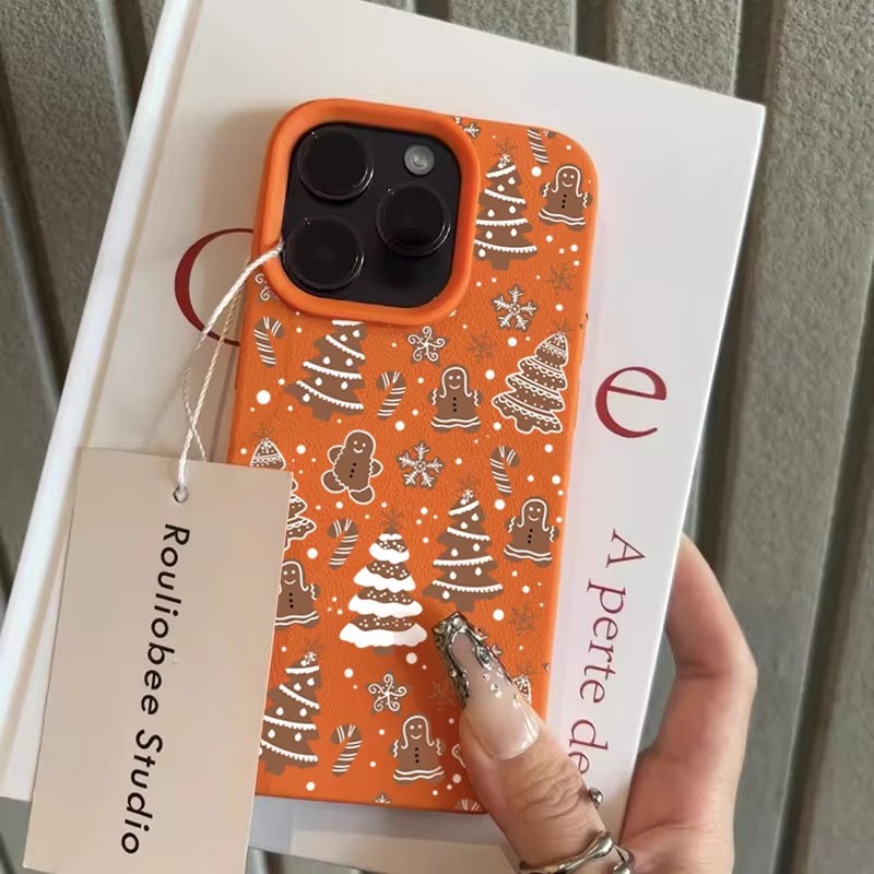 Phone Cases Xr Iphone - เคสโทรศัพท์ลายการ์ตูนต้นคริสต์มาสเกล็ดหิมะ สำหรับ iPhone 17 16 15