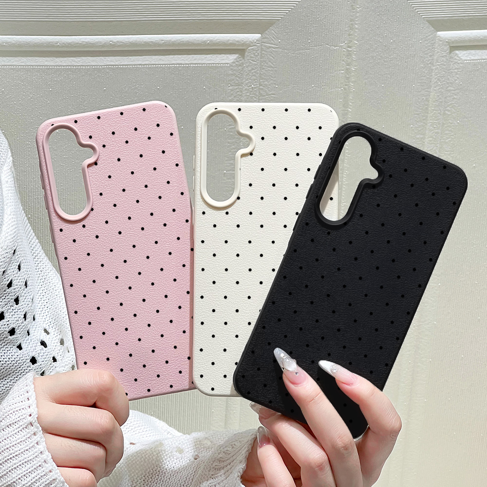 Phone Cases Galaxy A16 5G - เคสโทรศัพท์ลายจุดโพลกาดอทสำหรับ Samsung A56 5G A57 A16