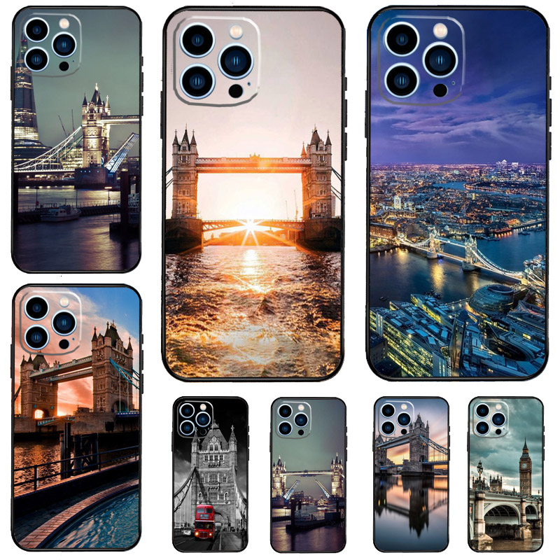 Phone Cases London - เคสโทรศัพท์ลายสะพานทาวเวอร์บริดจ์ ลอนดอน ประเทศอังกฤษ สำหรับ iPhone 18