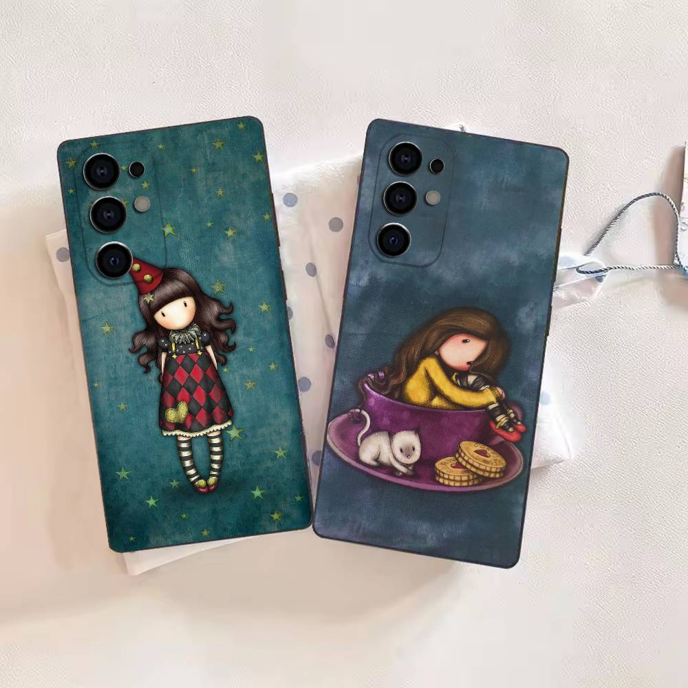 Phone Cases London - เคสโทรศัพท์ L-Santoro London K-Gorjuss ลายสาวน้อยน่ารัก สำหรับ