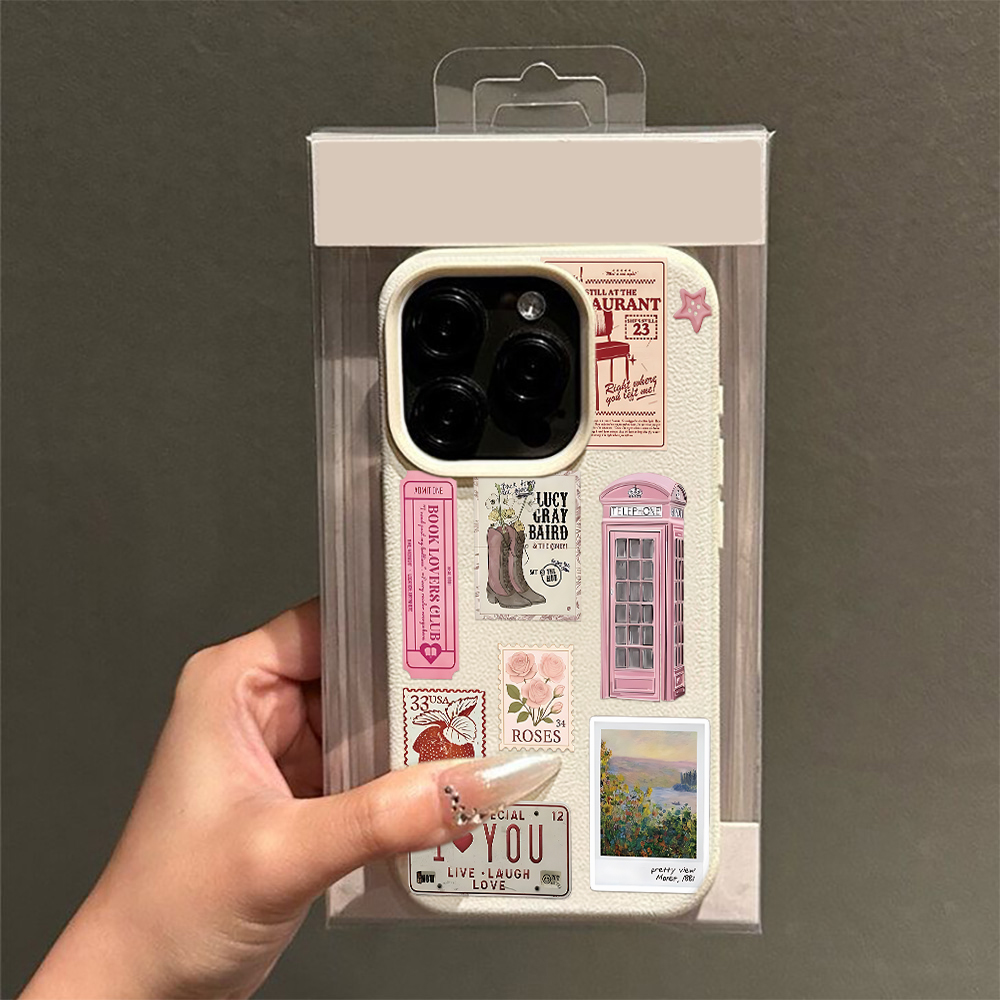Phone Cases London - เคสโทรศัพท์ iPhone ลายโปสเตอร์ตู้โทรศัพท์ลอนดอน สไตล์วินเทจ สำหรับผู้หญิง สำหรับ