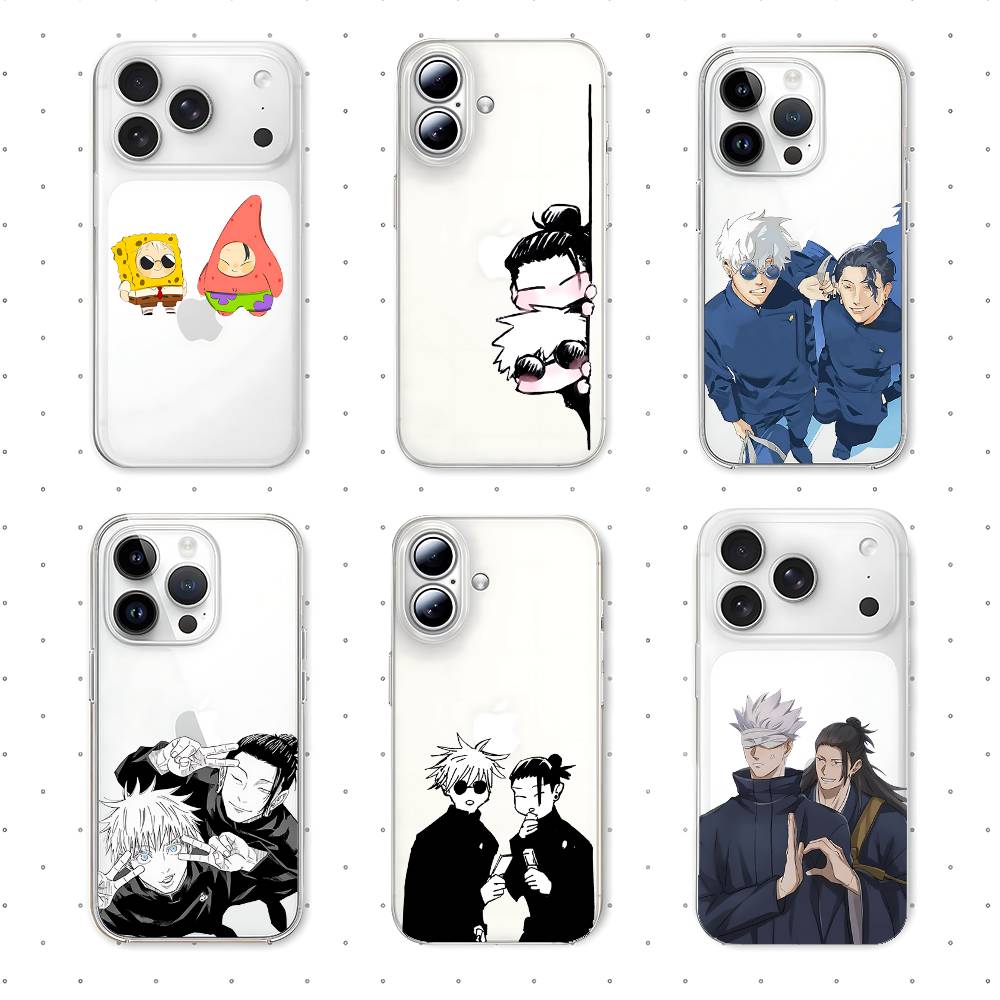 Phone Cases Jujutsu Kaisen - เคสโทรศัพท์ S-Satoru Gojo Suguru Getos สำหรับ