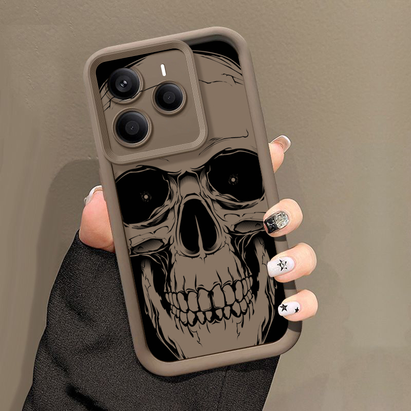 เคสโทรศัพท์ลายหัวกะโหลกสีดำเท่ - Phone Cases Xiaomi 15 บทวิจารณ์และราคา