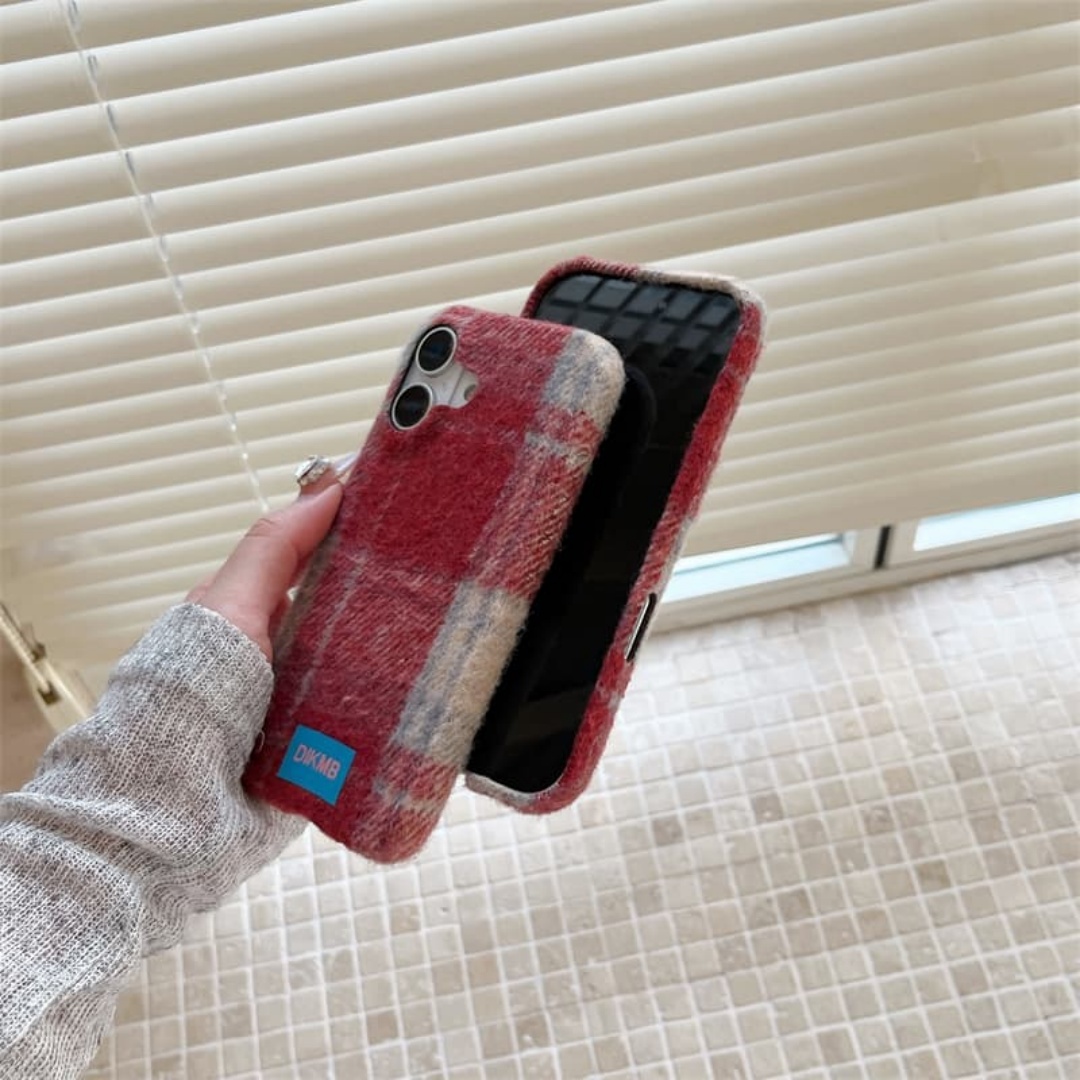 เคสโทรศัพท์ลายตารางสไตล์เรโทร  - Phone Cases For Iphone 16 บทวิจารณ์และราคา