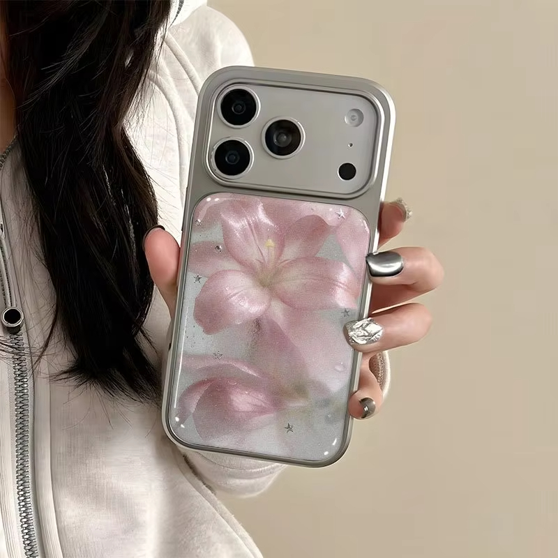 เคสโทรศัพท์ลายดอกลิลลี่สีชมพู  - Phone Cases Iphone 13 บทวิจารณ์และราคา