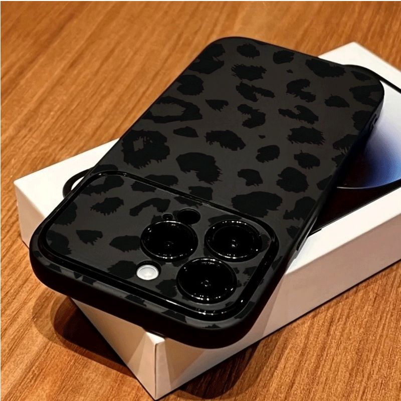 เคสโทรศัพท์ลายเสือดาวสีดำแฟชั่ - Phone Cases Xr Iphone บทวิจารณ์และราคา