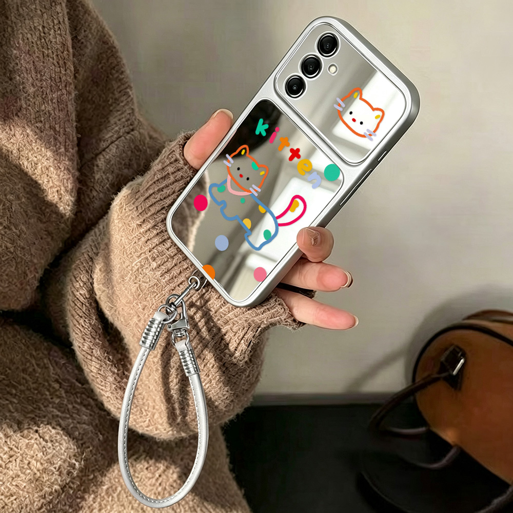 เคสกระจกพร้อมสายคล้องโทรศัพท์ล - Phone Cases Galaxy A16 5G บทวิจารณ์และราคา